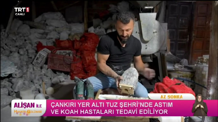 🎥 Tuzcu Kenan Usta ile El Yapımı Tuz Lambası Yapımı – Alişan ile Hayata Gülümse | TRT 1